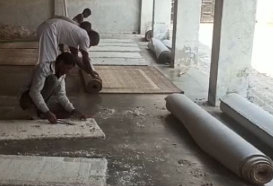 Cleaning and Rolling Process