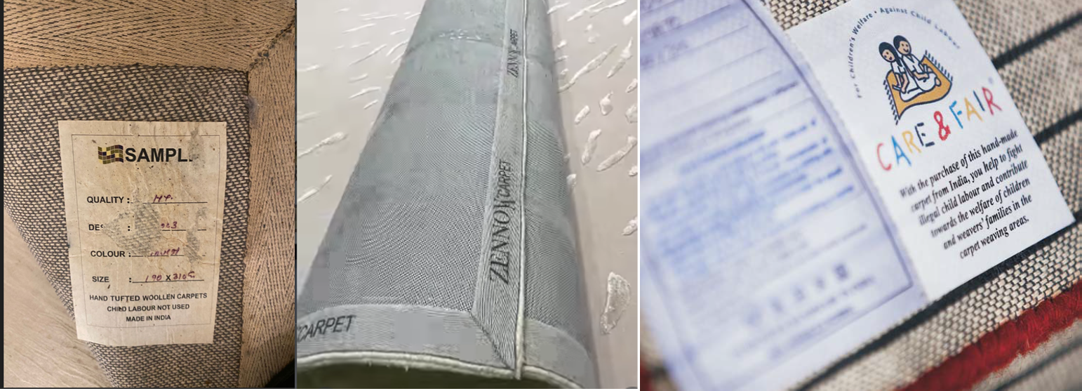 Technical Specifications and Export Labels